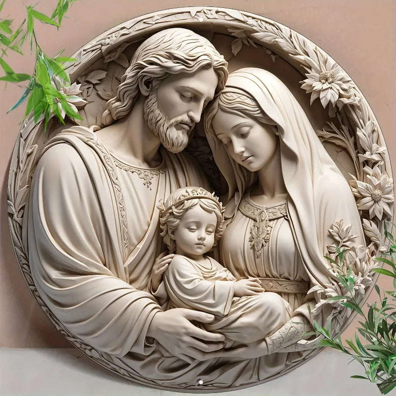 Décoration Catholique Sainte Famille Céleste